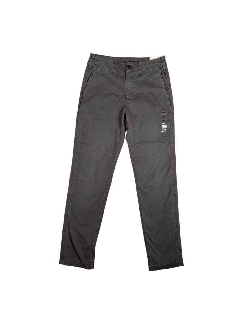 American Eagle Flex Khaki Pants Mens 29x34 Gray Original Straight Lived-In